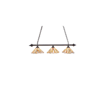 Jadestone 3 Light 13" Wide Linear Pendant