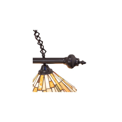 Jadestone 3 Light 13" Wide Linear Pendant