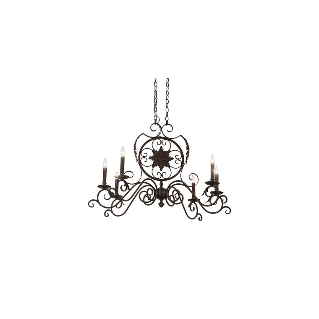 Christabel 6 Light 24" Wide Taper Candle Style Chandelier