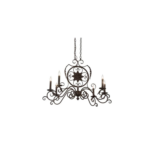 Christabel 6 Light 24" Wide Taper Candle Style Chandelier