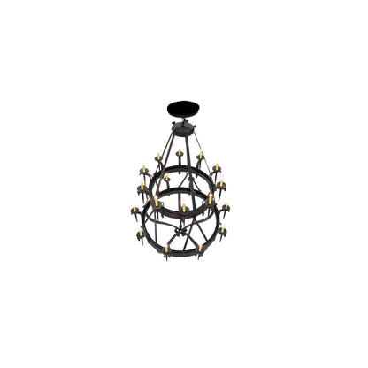 Costello 20 Light 56" Wide Taper Candle Style Chandelier