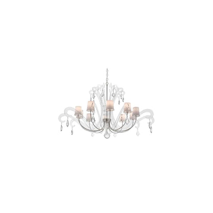Lienz 10 Light 55" Wide Crystal Chandelier