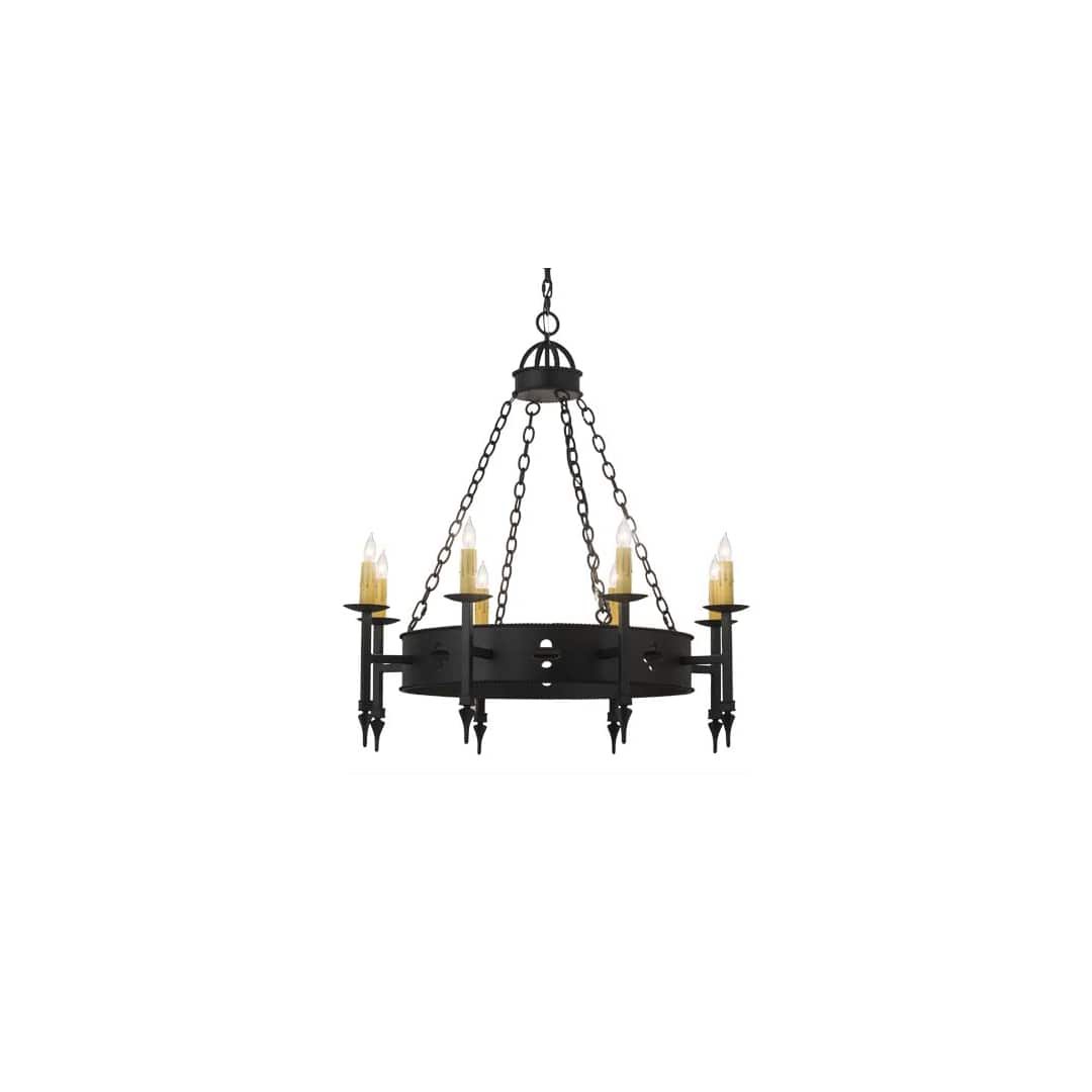 Sabrina 8 Light 38" Wide Taper Candle Style Chandelier