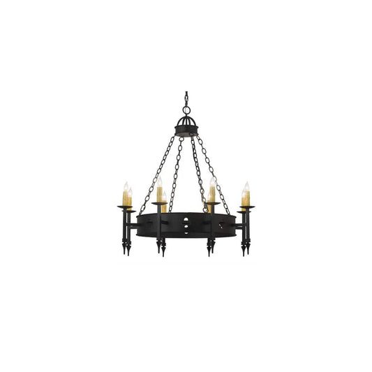 Sabrina 8 Light 38" Wide Taper Candle Style Chandelier