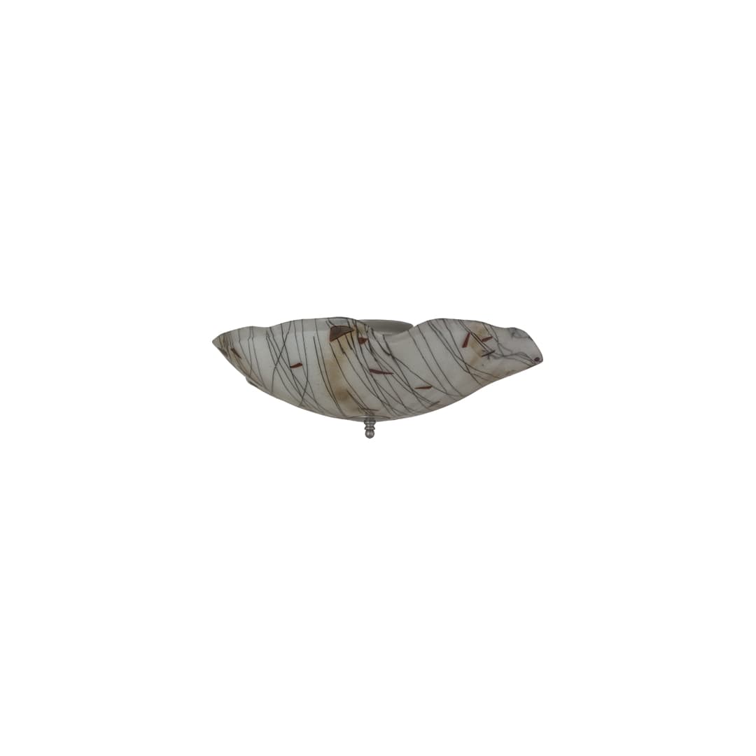 Metro Fusion 3 Light 24" Wide Semi-Flush Bowl Ceiling Fixture - Ramoscelli Finish