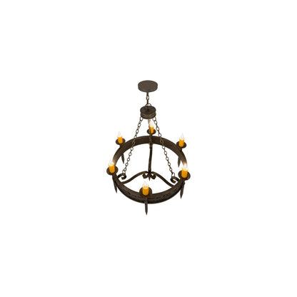 Calandra 6 Light 36" Wide Taper Candle Style Chandelier
