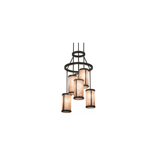 Cartier 6 Light 24" Wide Ring Chandelier
