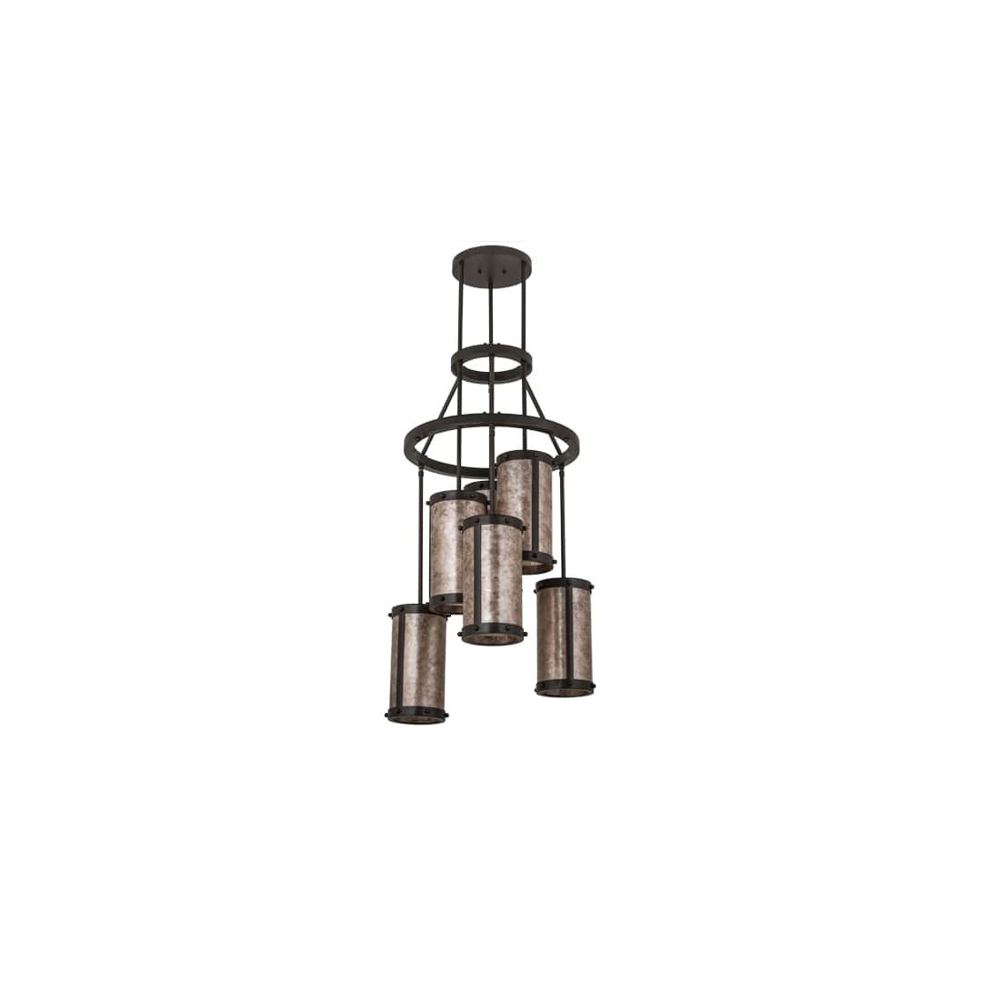 Cartier 6 Light 24" Wide Ring Chandelier