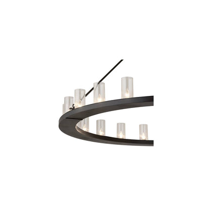 Loxley 24 Light 72" Wide Ring Chandelier