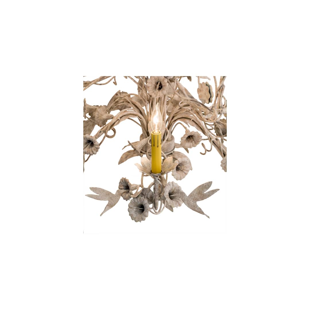 Le Printemps 9 Light 36" Wide Taper Candle Style Chandelier