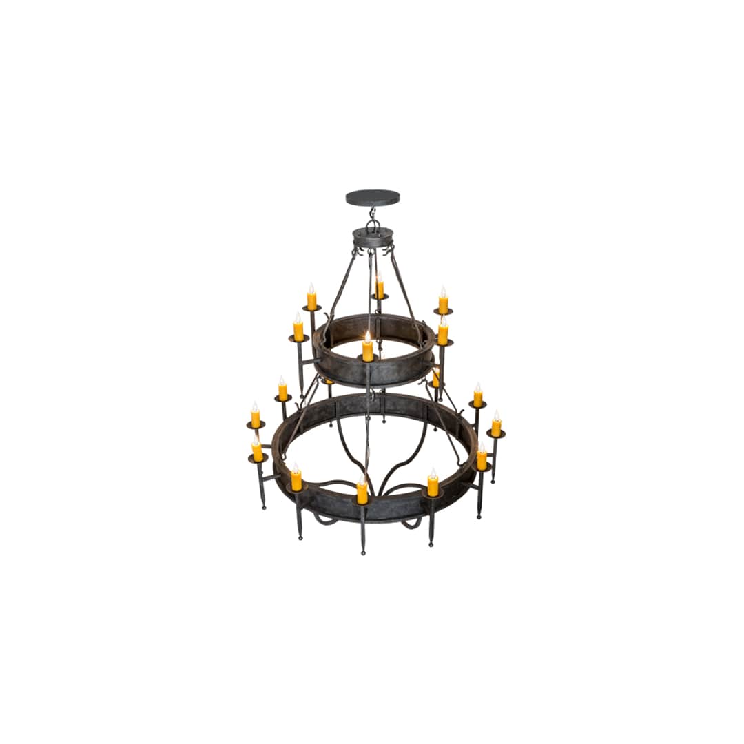 Marta 18 Light 60" Wide Taper Candle Style Chandelier