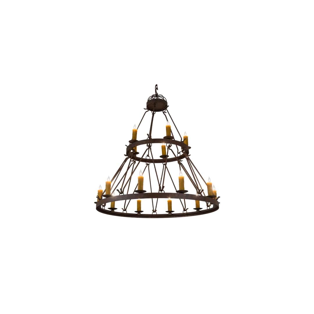 Lakeshore 15 Light 54" Wide Taper Candle Style Chandelier