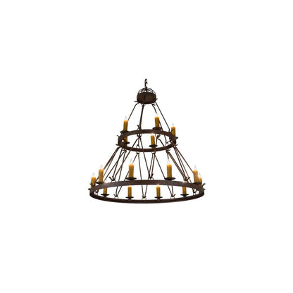 Lakeshore 15 Light 54" Wide Taper Candle Style Chandelier