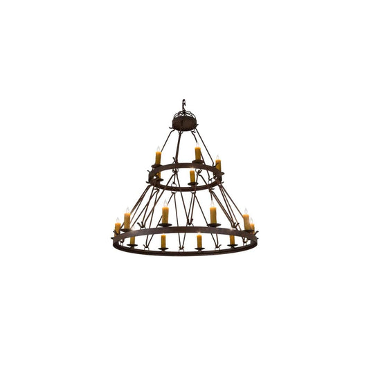 Lakeshore 15 Light 54" Wide Taper Candle Style Chandelier