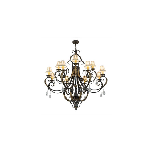 Ingrid 12 Light 54" Wide Crystal Chandelier