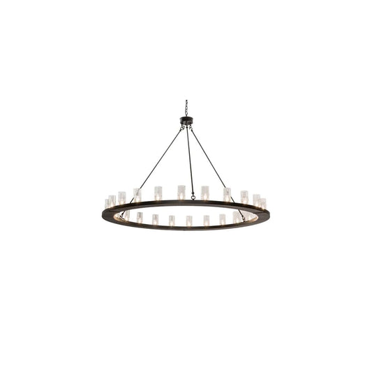 Loxley 24 Light 72" Wide Ring Chandelier