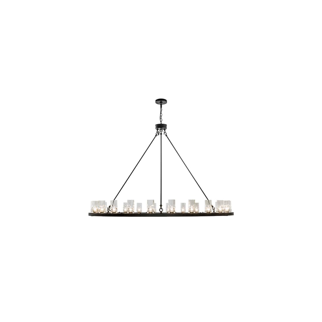 Loxley 24 Light 72" Wide Ring Chandelier