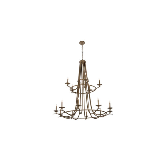 Octavia 15 Light 60" Wide Taper Candle Style Chandelier