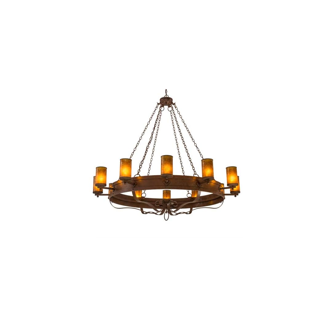 Parnella 12 Light 72" Wide Ring Chandelier