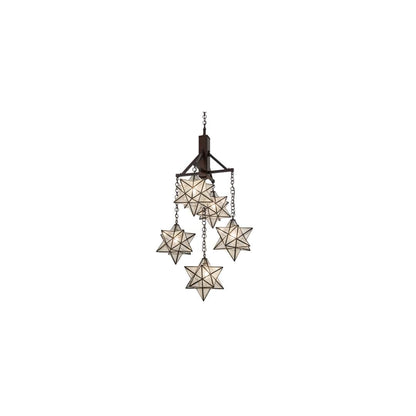 Moravian 5 Light 30" Wide Chandelier