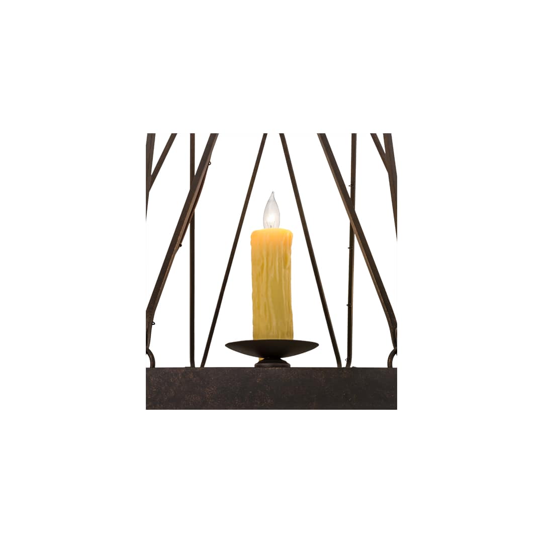 Lakeshore 15 Light 48" Wide Taper Candle Ring Chandelier