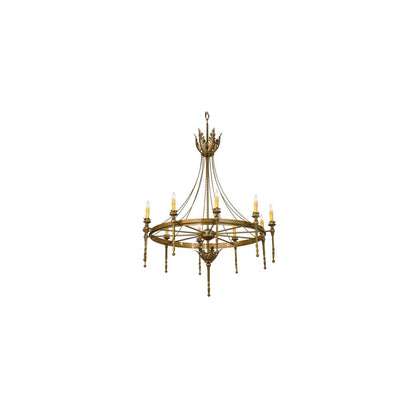 Amaury 10 Light 36" Wide Taper Candle Style Chandelier