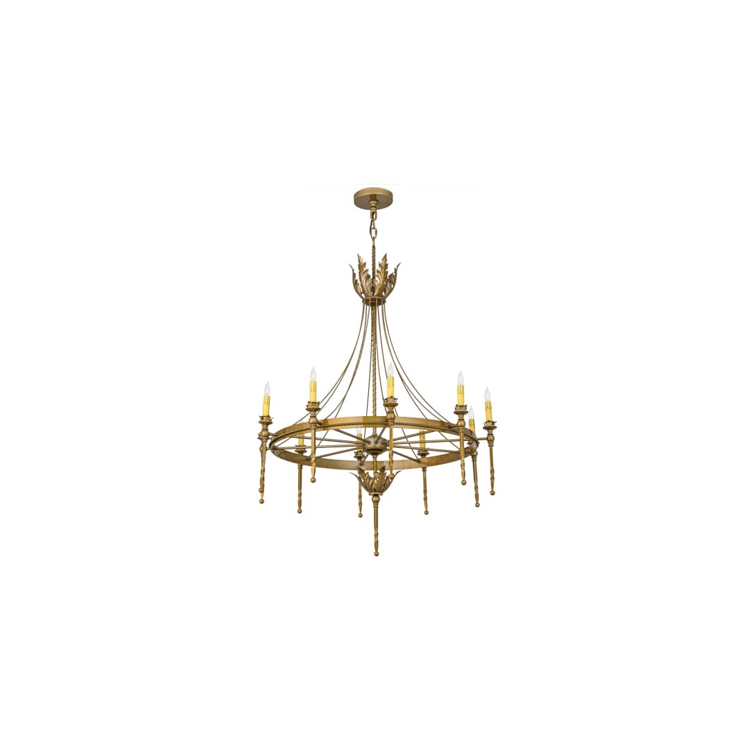 Amaury 10 Light 36" Wide Taper Candle Style Chandelier