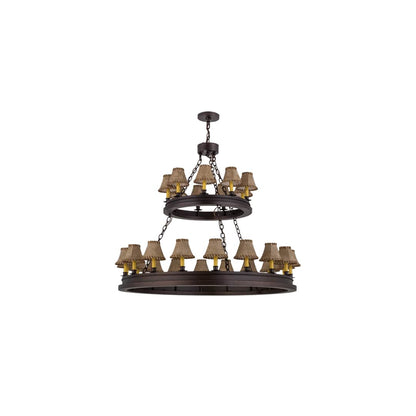 Sullivan Ranch 27 Light 51" Wide Ring Chandelier
