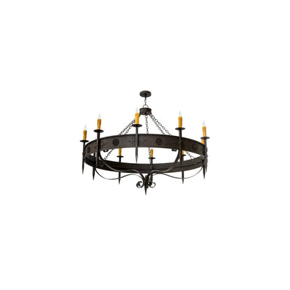 Calandra 10 Light 66" Wide Taper Candle Style Chandelier