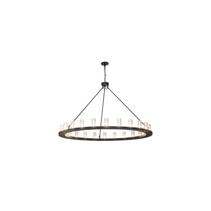 Loxley 24 Light 72" Wide Ring Chandelier