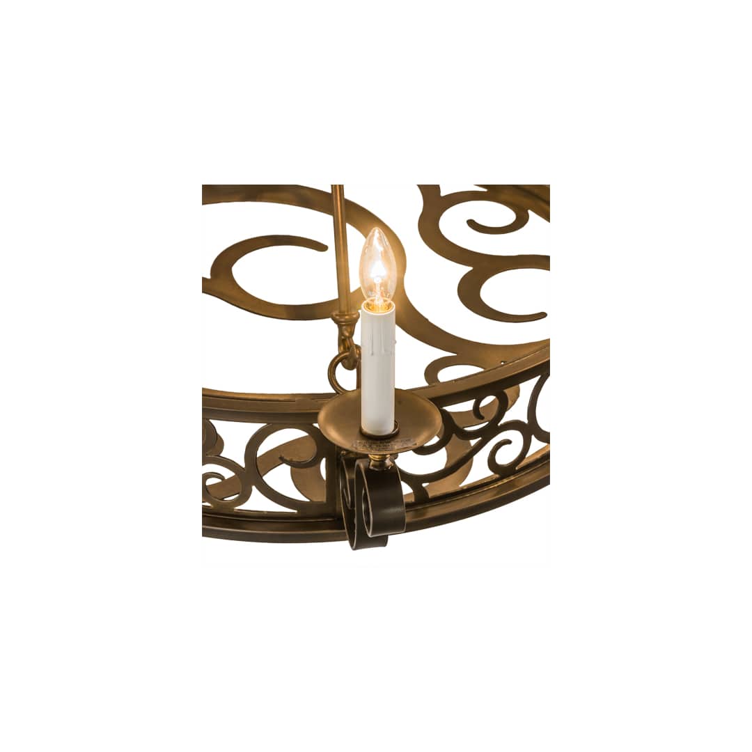 Delano 8 Light 36" Wide Taper Candle Style Chandelier