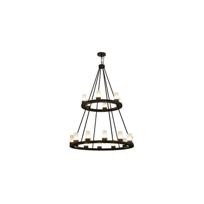 Loxley 18 Light 42" Wide Ring Chandelier