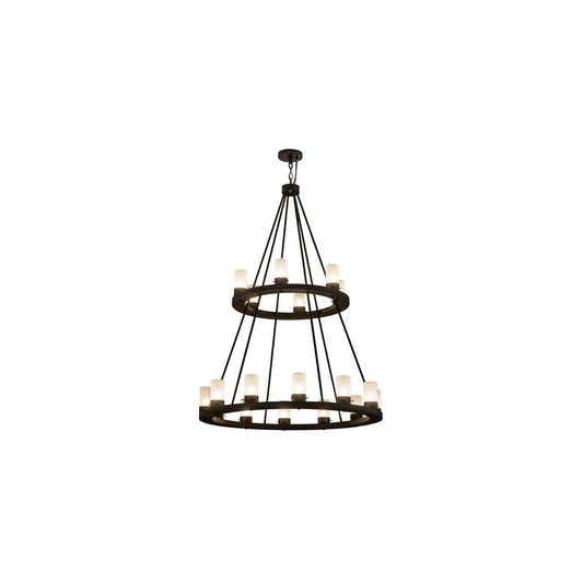 Loxley 18 Light 42" Wide Ring Chandelier