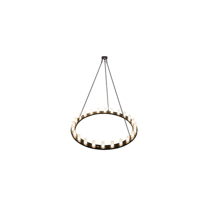 Loxley 24 Light 72" Wide Ring Chandelier