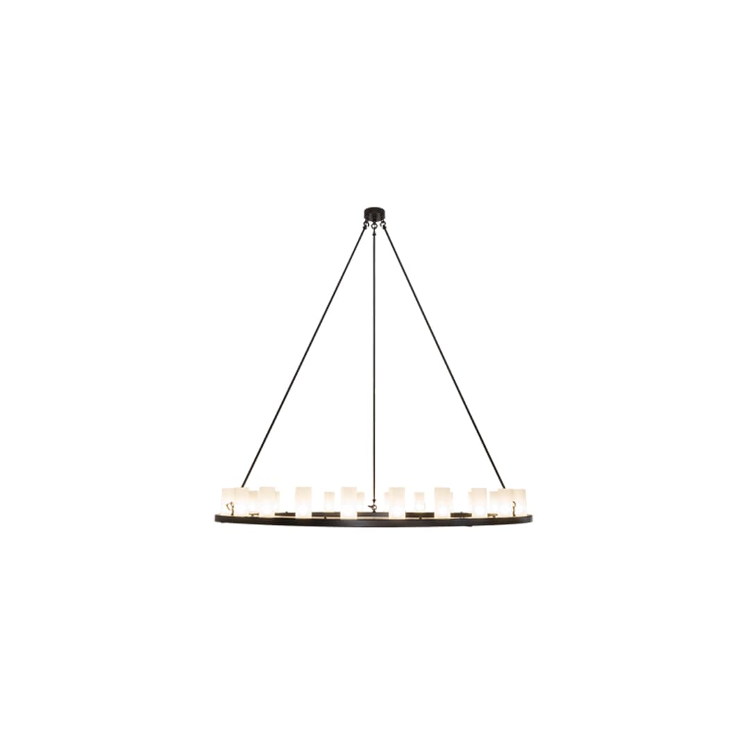 Loxley 24 Light 72" Wide Ring Chandelier