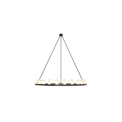 Loxley 24 Light 72" Wide Ring Chandelier