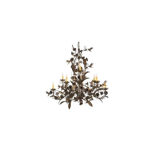 Le Printemps 9 Light 36" Wide Taper Candle Style Chandelier