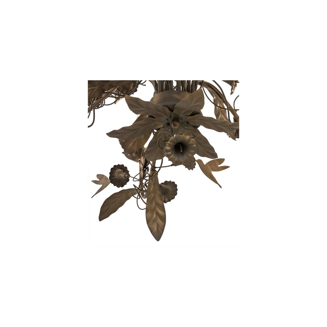 Le Printemps 9 Light 36" Wide Taper Candle Style Chandelier
