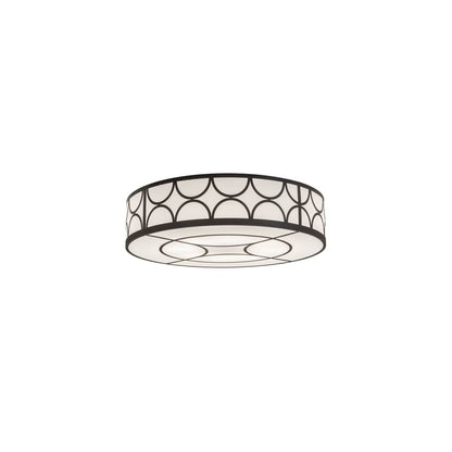 Revival Deco Cilindro 8 Light 60" Wide Semi-Flush Drum Ceiling Fixture