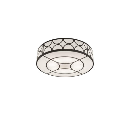 Revival Deco Cilindro 8 Light 60" Wide Semi-Flush Drum Ceiling Fixture