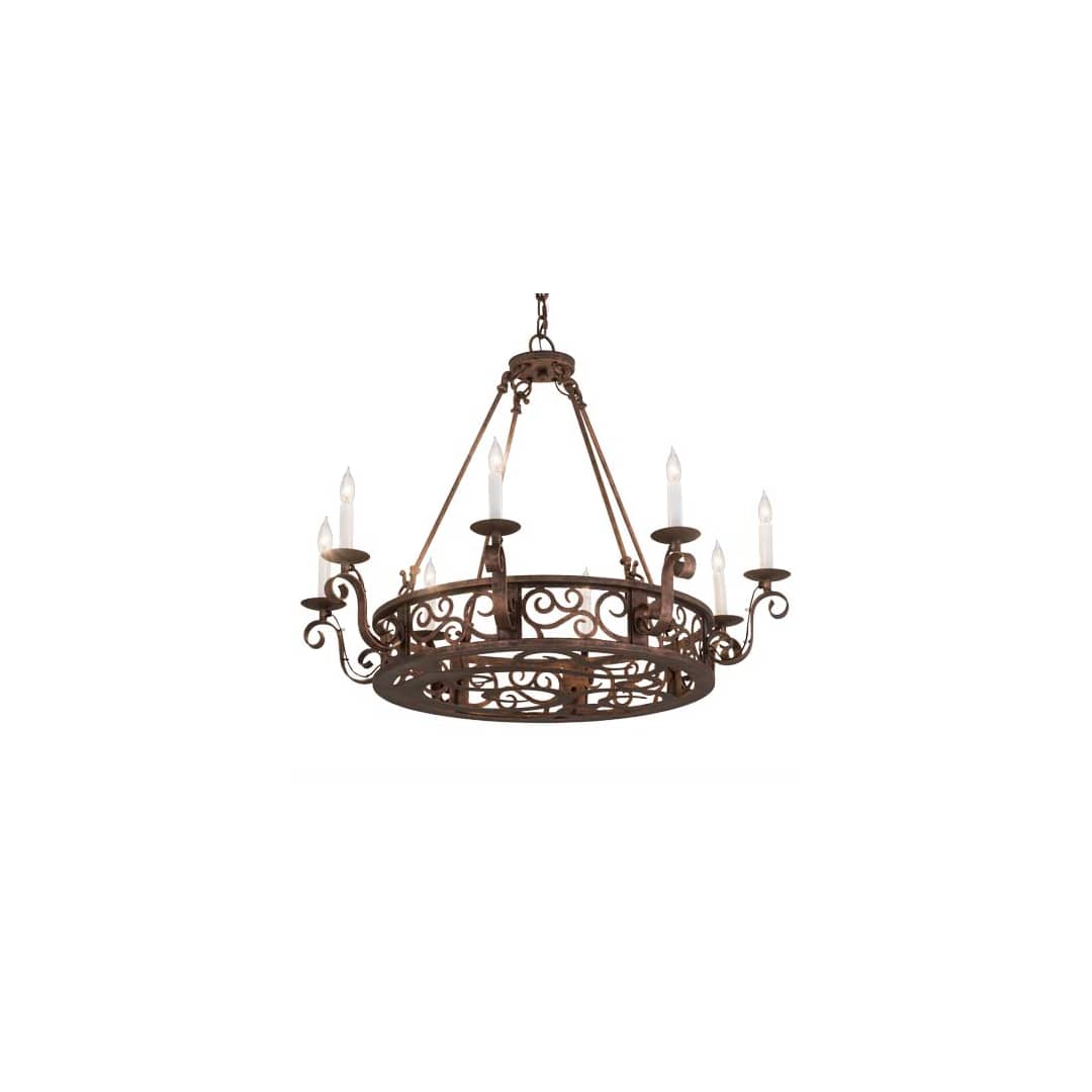 Delano 8 Light 36" Wide Taper Candle Style Chandelier