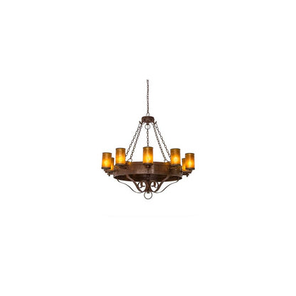 Parnella 10 Light 48" Wide Ring Chandelier
