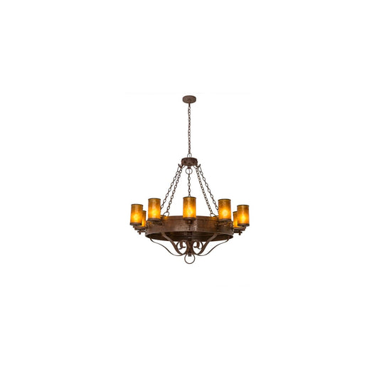Parnella 10 Light 48" Wide Ring Chandelier