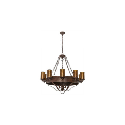 Parnella 10 Light 48" Wide Ring Chandelier