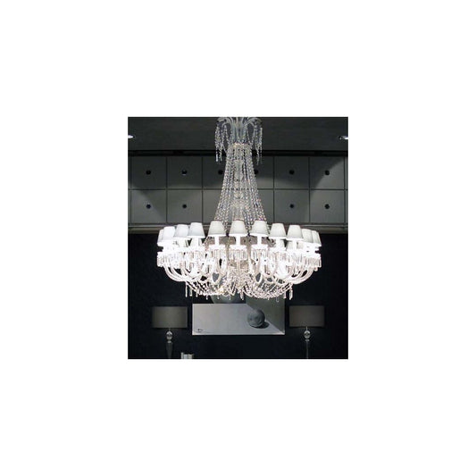 Byblos 24 Light 54" Wide Crystal Empire Chandelier