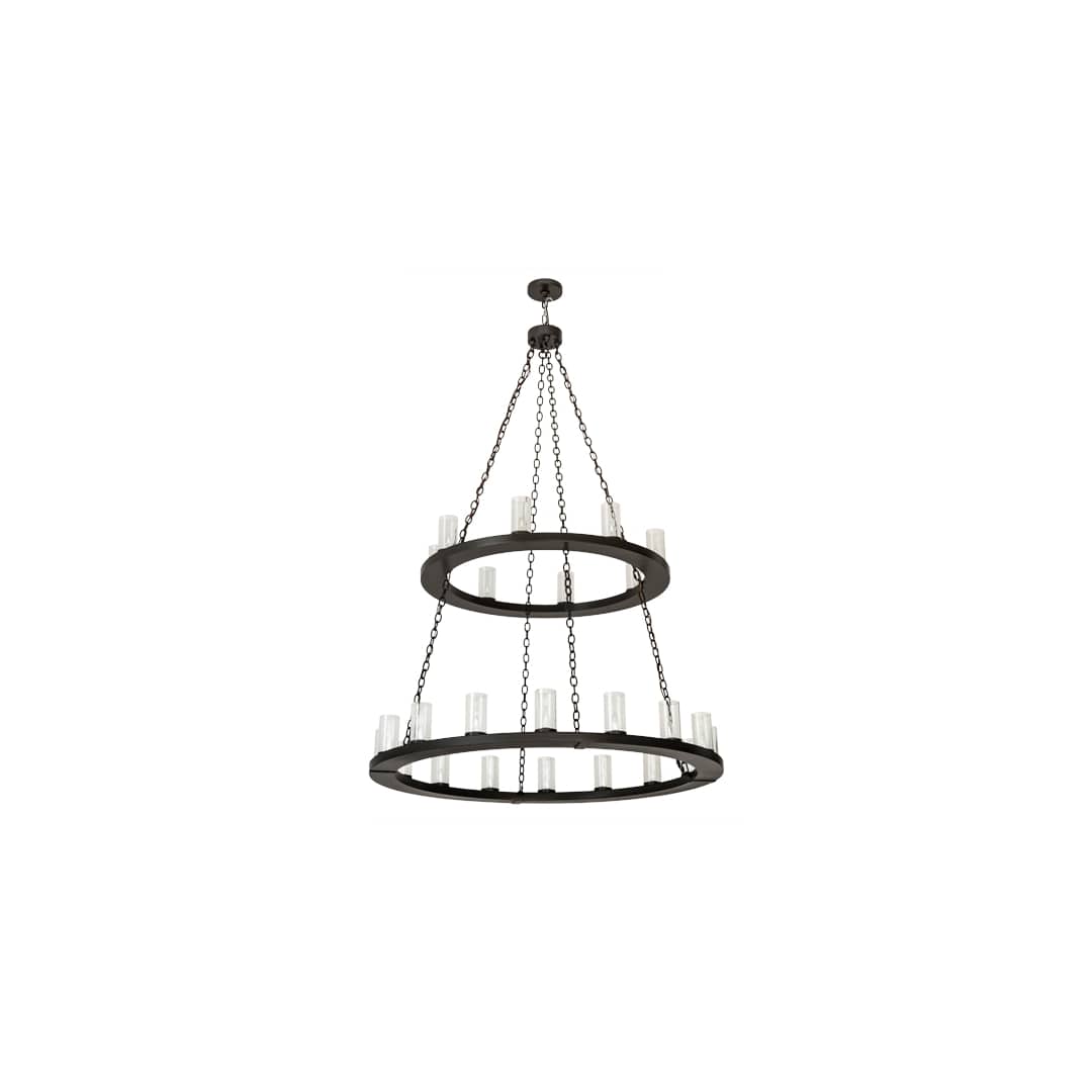Loxley 24 Light 54" Wide Ring Chandelier