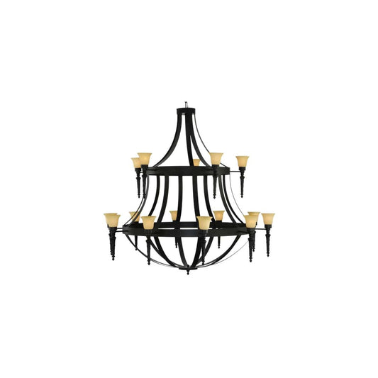 Pontoise 15 Light 72" Wide Chandelier