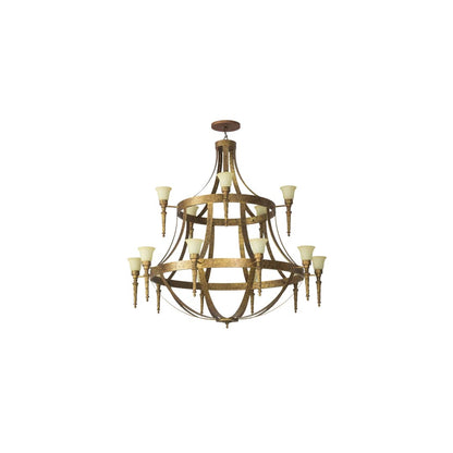 Pontoise 15 Light 72" Wide Chandelier