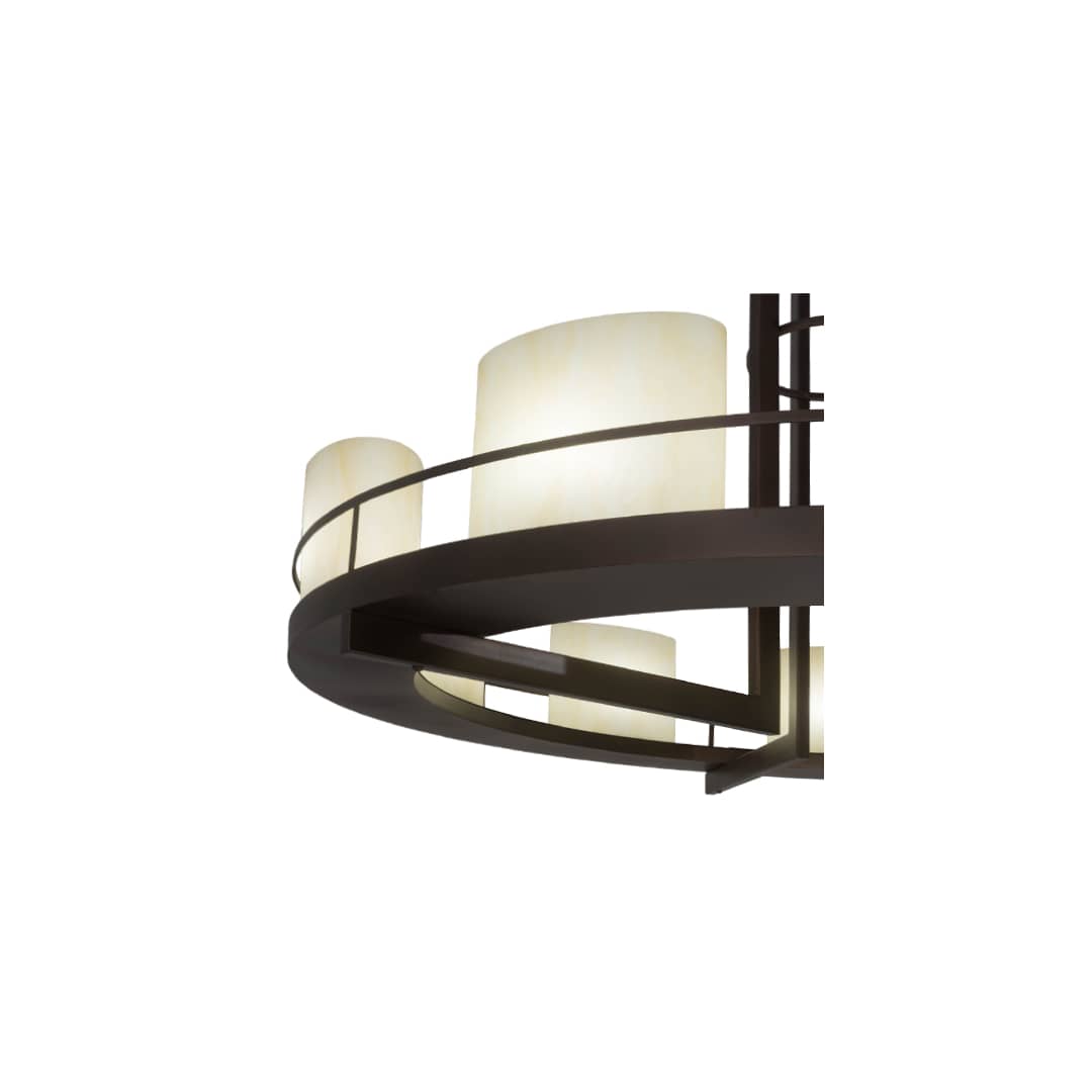 Loxley Tac Air 9 Light 68" Wide Ring Chandelier