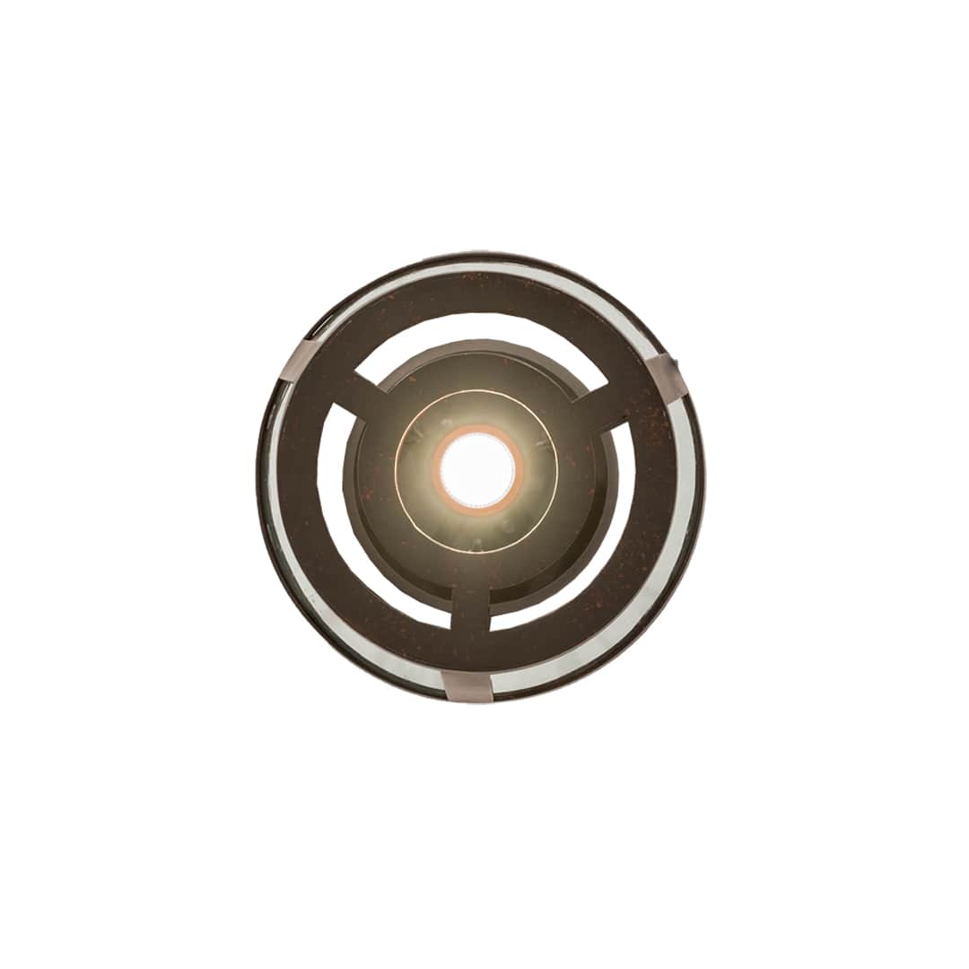 Cilindro Tapered 10" Wide Semi-Flush Ceiling Fixture